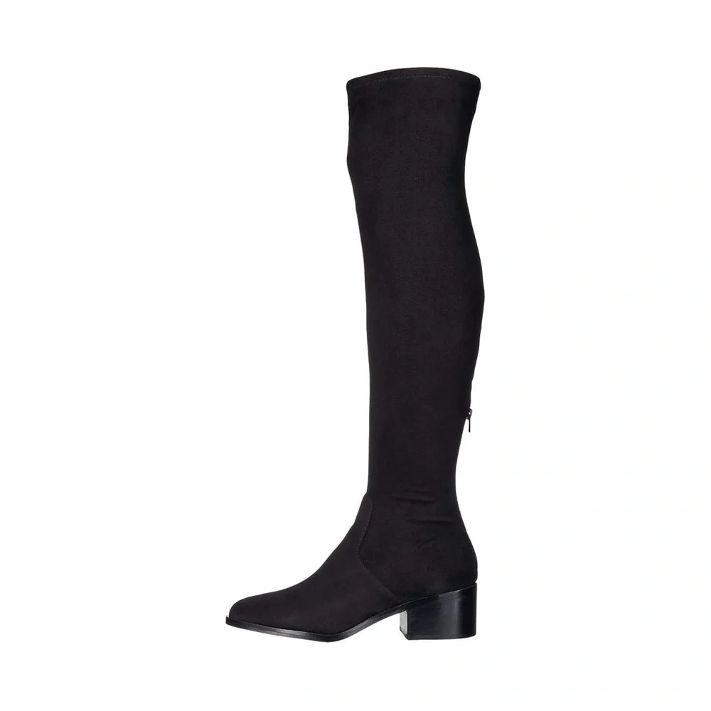 Steve Madden Georgette Over the Knee Black Boots. US 6M